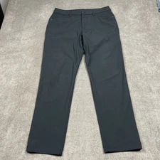 Lululemon ABC Classic-Fit 5 Pocket Pant Mens 32 x 30 Warpstreme Gray Tech Chino