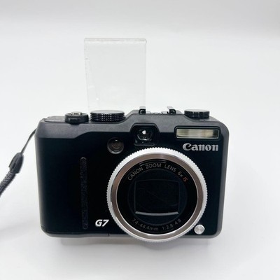 Canon PowerShot G7 10.0MP Compact Digital Camera Black Near Mint