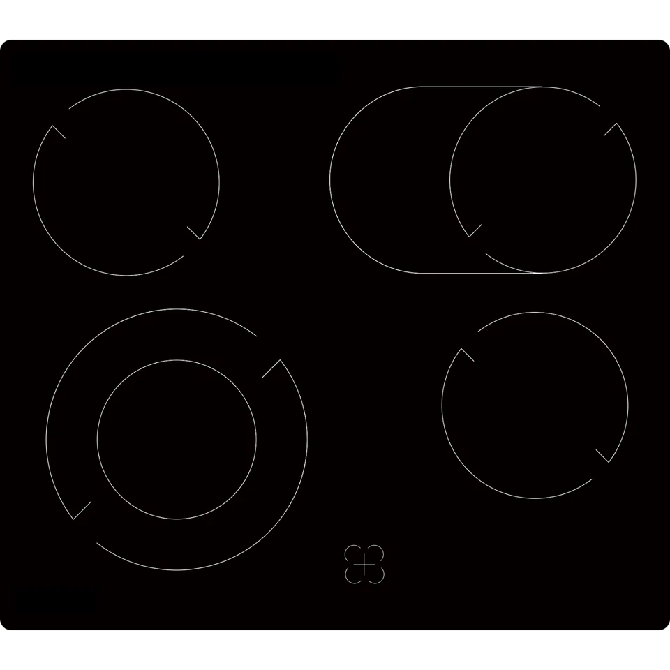 Einbau Herdset Edelstahl Backofen Kochfeld Glaskeramik Grill Teleskopauszug NEU - Bild 4 von 4