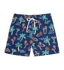 Chubbies The Neon Lights 2 In 1 Trunks 5.5 Inseam Size S Beach Resort New