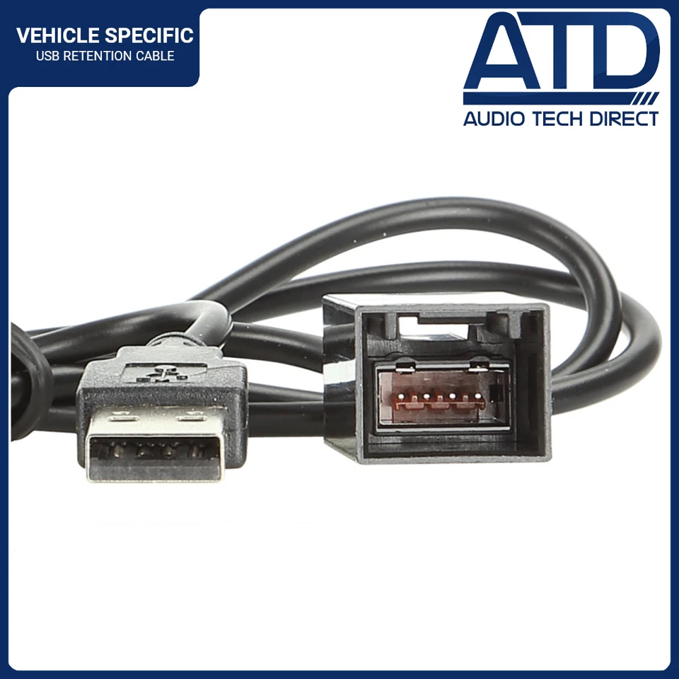AUDIO TECH DIRECT USB Retention For Honda Accord Civic R Mk9 CRV Mk4 Jazz Cable Adaptor CTHONDAUSB
