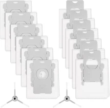 12 Pack Vacuum Bags for ‎12 + 2 Brush, Roomba Replacement Parts 