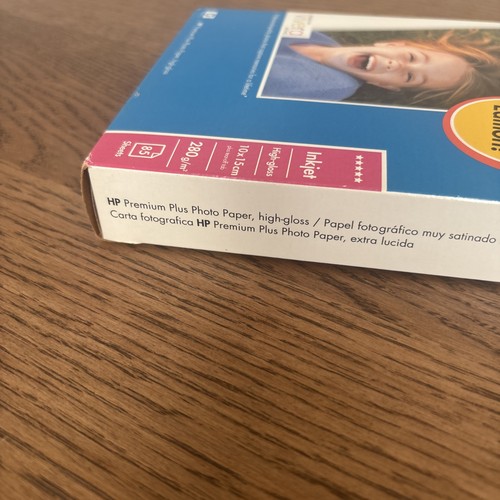 HP Premium Plus High Gloss Photo Paper 10 x 15cm Plus Tab 280g / m² unopened - 第 7/23 張圖片