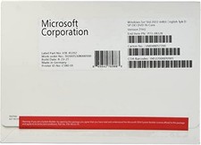 Microsoft Windows Server 2022 Standard 64-bit License 16 Core OEM P73-08328 NEW