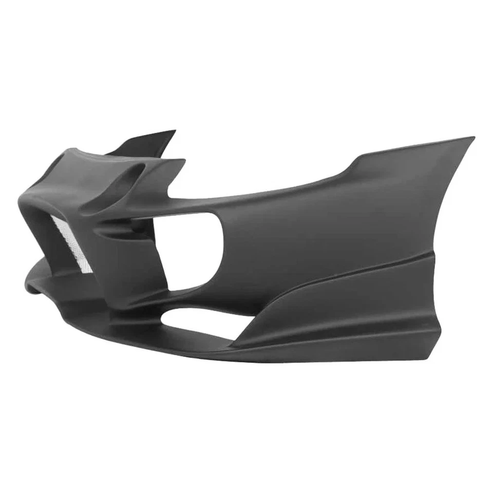 For Honda Civic del Sol 93-97 Front Bumper Cover Aggressive Style Fiberglass Foto 4 de 4