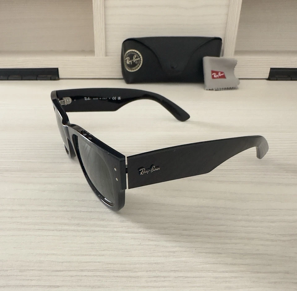 Ray-Ban RB0840-S Mega Wayfarer Authentic | Worn Once | Excellent Condition!, photo 4 of 5