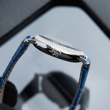 Patek Philippe Complications UNWORN 2025 Ladies Moon Phase Blue White Gold Watch 7