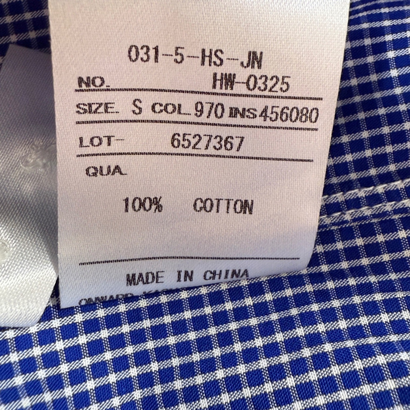 J.PRESS Small Gingham Patchwork Button Down Sport… - image 7