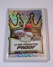 🔥2026 LEAF METAL BASEBALL HIT KINGS   JOHNNY BENCH 1/1 Proof 