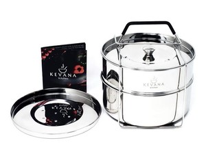 Kevana Kitchen 5 piece Instant Pot Accessories set of stackable steamer pans