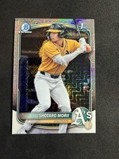 Shotaro Morii 2025 Bowman Chrome Prospects Mojo #BCP-170 Athletics