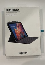 Logitech Slim Folio Keyboard Case iPad Air 3rd Gen 920-009566 Graphite