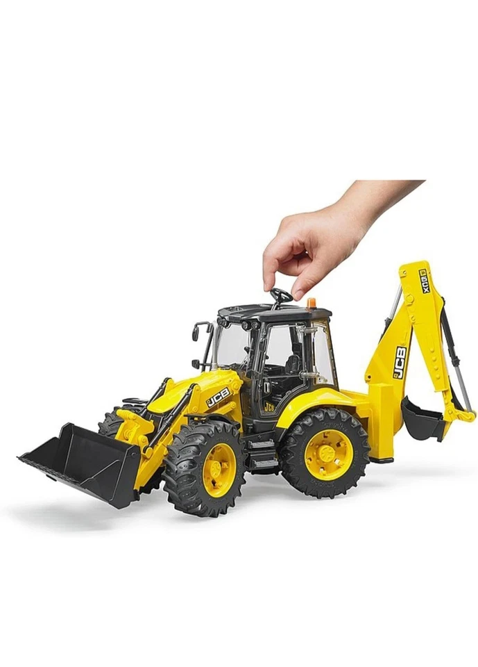Bruder 02454 Caricatore - Escavatore eco JCB 5CX - Giocattolo - Scala 1:16 - Immagine 4 di 4