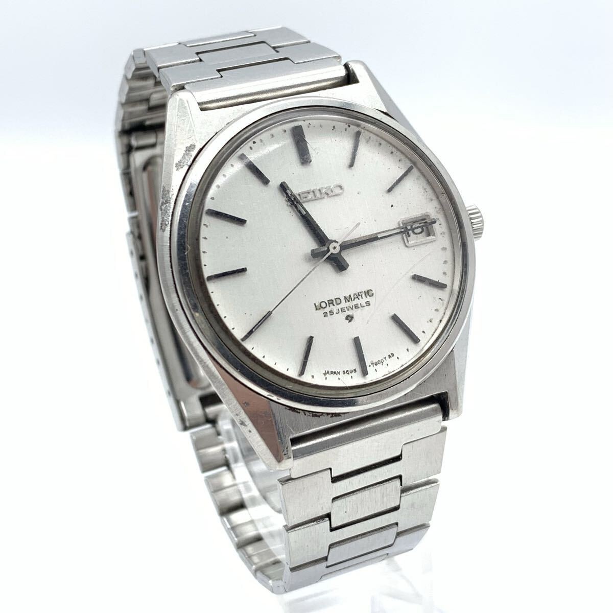 SEIKO LORD MATIC 5605-7020 Automatic Date 25Jewels Men's Watch