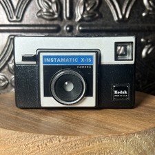 1970s Kodak Instamatic X-15 Camera 126 Film Type Shutter and Film Advance Work