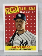 2019 Topps Archives - High Number 1958 All-Star Design Aaron Judge #301 Yankees