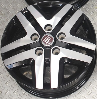 1x Alufelge 16 Zoll Fiat Ducato 6Jx16 zoll ET68 5x130 1382535080