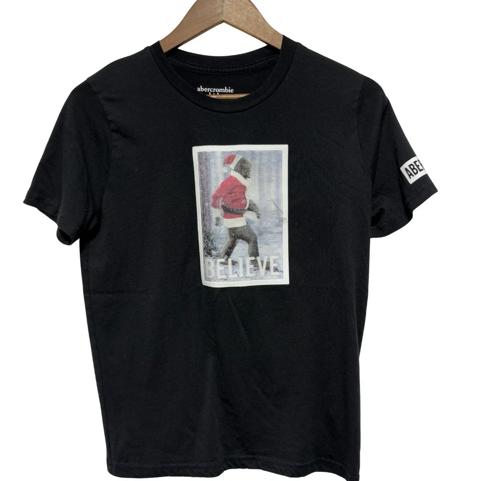 Abercrombie Niños Camisas Niños 15 16 Navidad Manga Larga Camiseta Grinch Conjunto 2 Foto 2 de 4