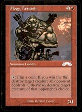 Mogg Assassin LP Light Play Exodus MTG [8846]