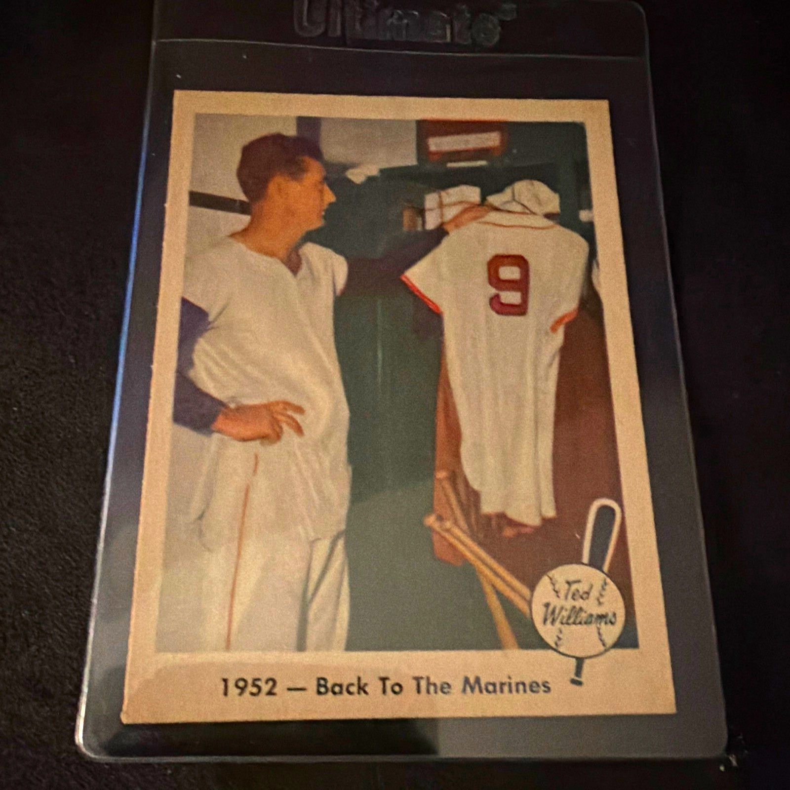 Fleer 1959 Ted Williams #44 "1952 - Back To The Marines" Boston Red Sox