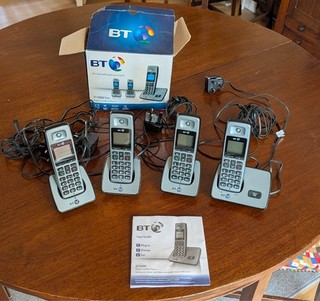13 cordless DECT phones & basestations: BT and Panasonic