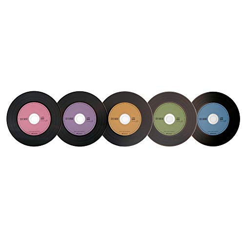 Verbatim Barbey Tum Music CD-R Record Design 80 minutes 30 Color MIX PHONO R - Picture 3 of 6