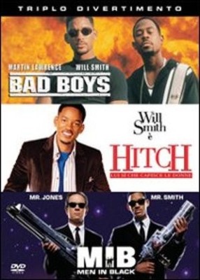 BAD BOYS / HITCH / MEN IN BLACK 3 DVD BOX