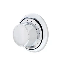 Chrome Plastic Dash Data Display Module Control Knob Set for Peterbilt 2010+