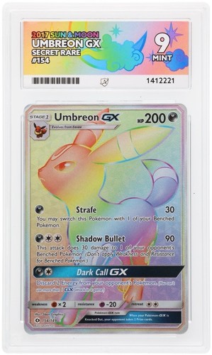 Umbreon-GX graded ACE 9 for sale on eBay