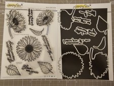 Honey Bee Stamps Bloom With Grace Clear Stamp & Matching Die Set