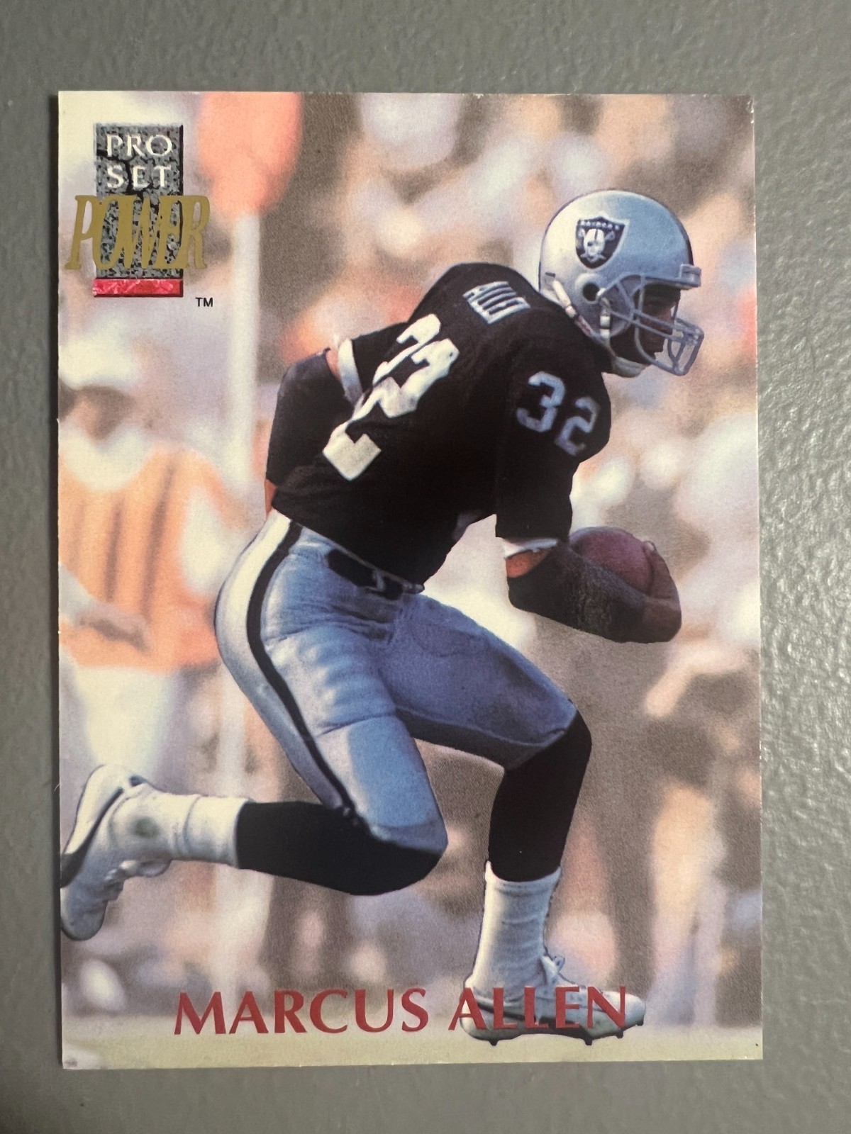 1992 Pro Set Power - Marcus Allen ( Los Angeles Raiders ) #32