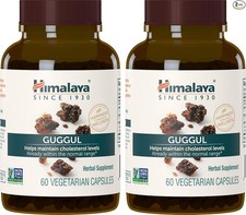 Himalaya Pure Herbs Guggul Supports a Healthy Immune System - 60 Caps Pack of 2