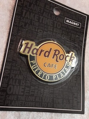 Hard Rock Cafe Logo Magnet Puerto Plata Domenican Republik