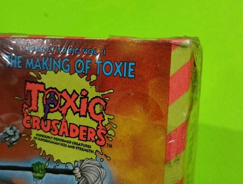 Toxic Crusaders VHS The Making of Toxie Totally Toxic Vol 1 NEW Video Tape 1991 - Picture 3 of 8