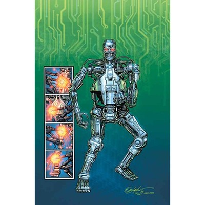 Terminator Metal #2 Cover H 1:20 Bob Layton Virgin Variant