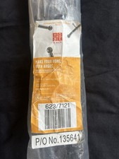 HOME By Argos Extendable Metal Curtain Pole Black Ball Finial Brand New Sealed