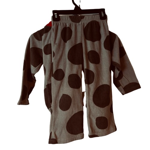 Halloween Puppy Dog Costume Toddler Youth Size 4T Gray Spotted Hoodie - Picture 7 of 8