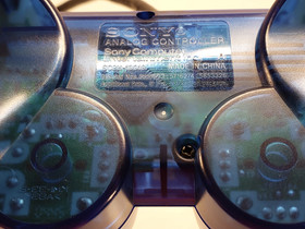 Sony PlayStation 2 [SCPH-10010] PS2 Ocean Blue Clear OEM Authentic Controller