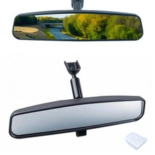 Gopupu 10.5 Interior Rear View Mirror 10.5 Inches X 2.5 Inches Black