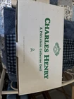 VTG CABBAGE PATCH KIDS DANBURY PORCELAIN DOLL W/FLAG CHARLES HENRY 1997 W/BOX