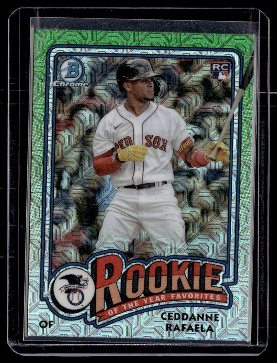 2024 Bowman Chrome #5 Ceddanne Rafaela Mojo Refractors