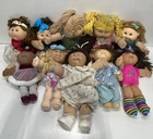 Cabbage Patch Kids Doll Lot Xavier Roberts 10 Piece Mixed Collection Vintage Era