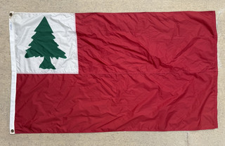 New England Continental Revolutionary War Nylon Flag 3'x5' by Nyl Glo USA Made