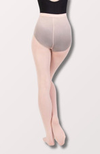 New Body Wrappers Women's Footed TotalStretch Tights in Ballet Pink Style A30 