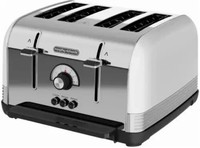 Morphy Richards  Venture Retro 4 Slice Toaster - silver