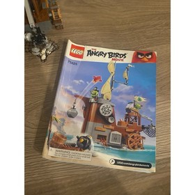 Lego 75825 Angry Birds Movie Piggy Pirate Ship 620pcs 7-14