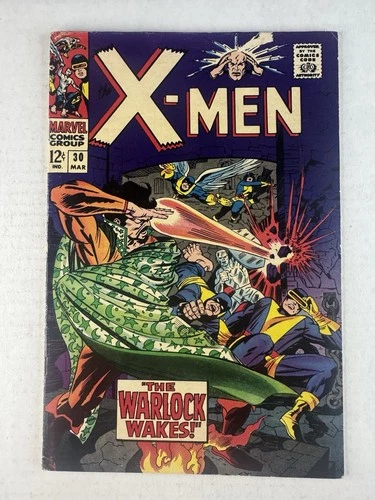 The X-Men #30 1967 Marvel Comics 1967 1st Print Silver Age Vintage VG+