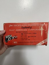 Vintage Agfa Isoflash Rapid C 35mm Film Camera In Box Made In Germany. Read