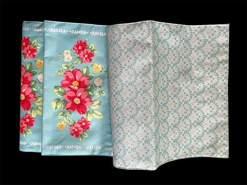 Corredor de Mesa Reversible Floral Mujer Pioneer 14" x 72" Algodón Poliéster Pakistán - Imagen 9 de 10