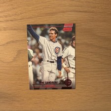 2022 Stadium Club Ryne Sandberg Red Foil Parallel #118 Card
